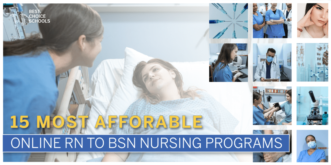 15 Most Affordable Best Online RN to BSN Nursing Degree Programs ...